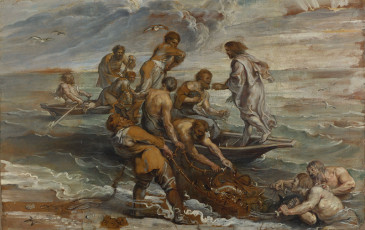 Peter Paul Rubens<br>The Miraculous Draught of Fishes