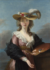 Elisabeth Louise Vigée Le Brun<br>Self Portrait in a Straw Hat
