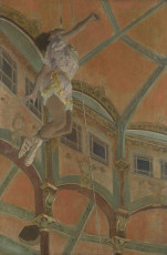 Hilaire-Germain-Edgar Degas <br>Miss La La at the Cirque Fernando