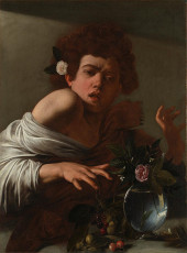 Michelangelo Merisi da Caravaggio<br>Boy bitten by a Lizard