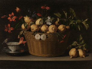 Juan de Zurbarán<br>Still Life of Lemons