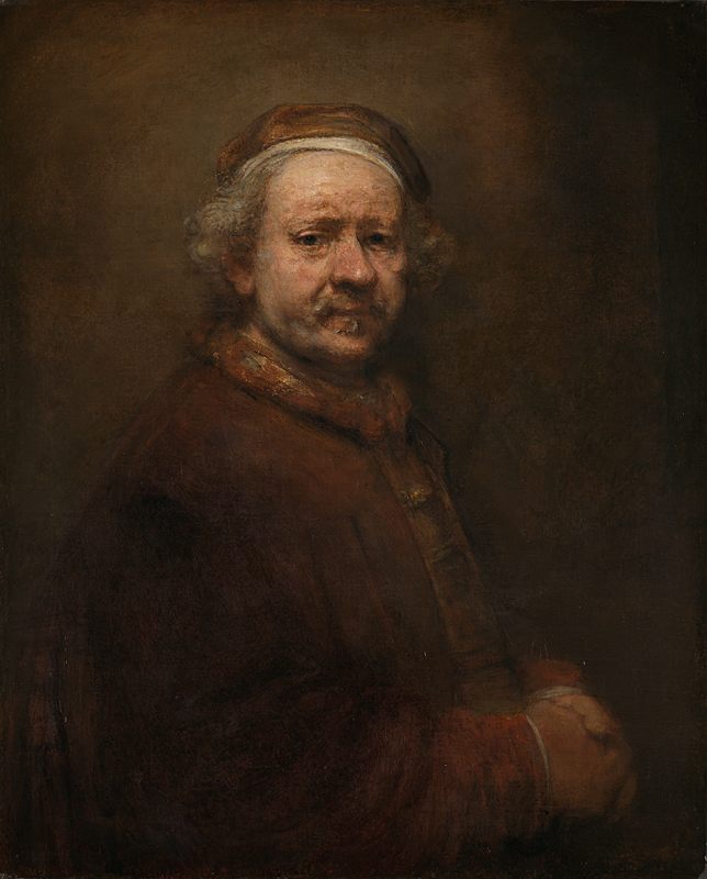 Rembrandt Self Portrait at the Age of 63, 1669
