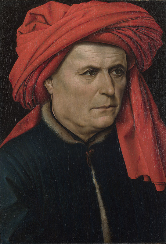 Robert Campin A Man, 1435