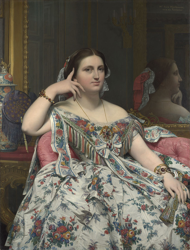 Jean-Auguste-Dominique Ingres, Madame Moitessier, 1856