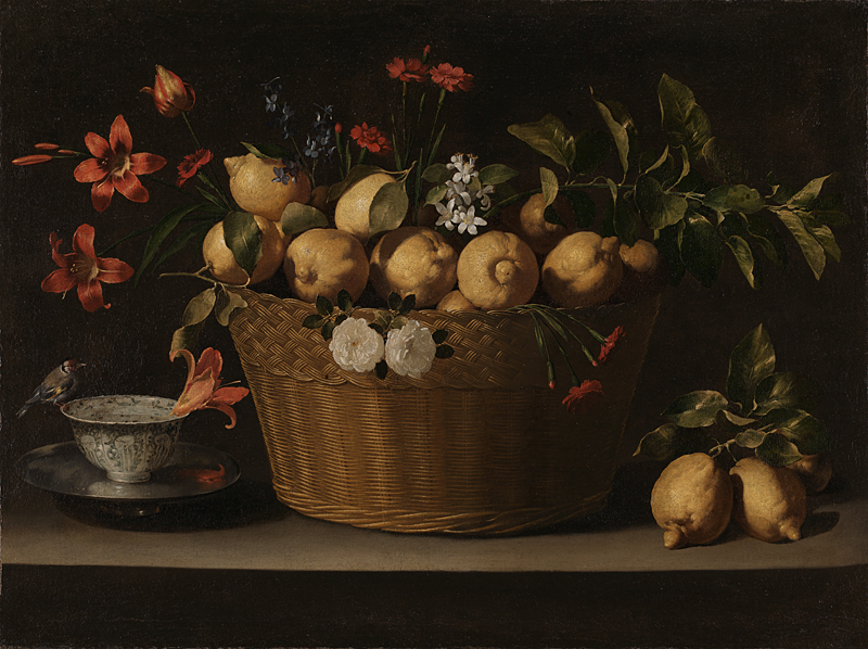 Juan de ZurbaránStill Life of Lemons. 1643
