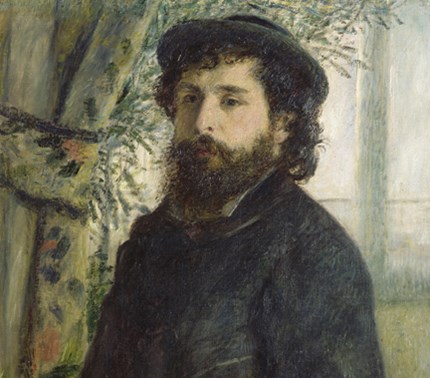 Pierre Auguste Renoir, ‘Portrait of Claude Monet’, Musée d’Orsay, Paris © RMN (Musée d'Orsay) / Jean-Gilles Berizzi