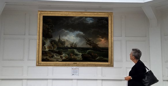 A Shipwreck in Stormy SeasClaude-Joseph Vernet